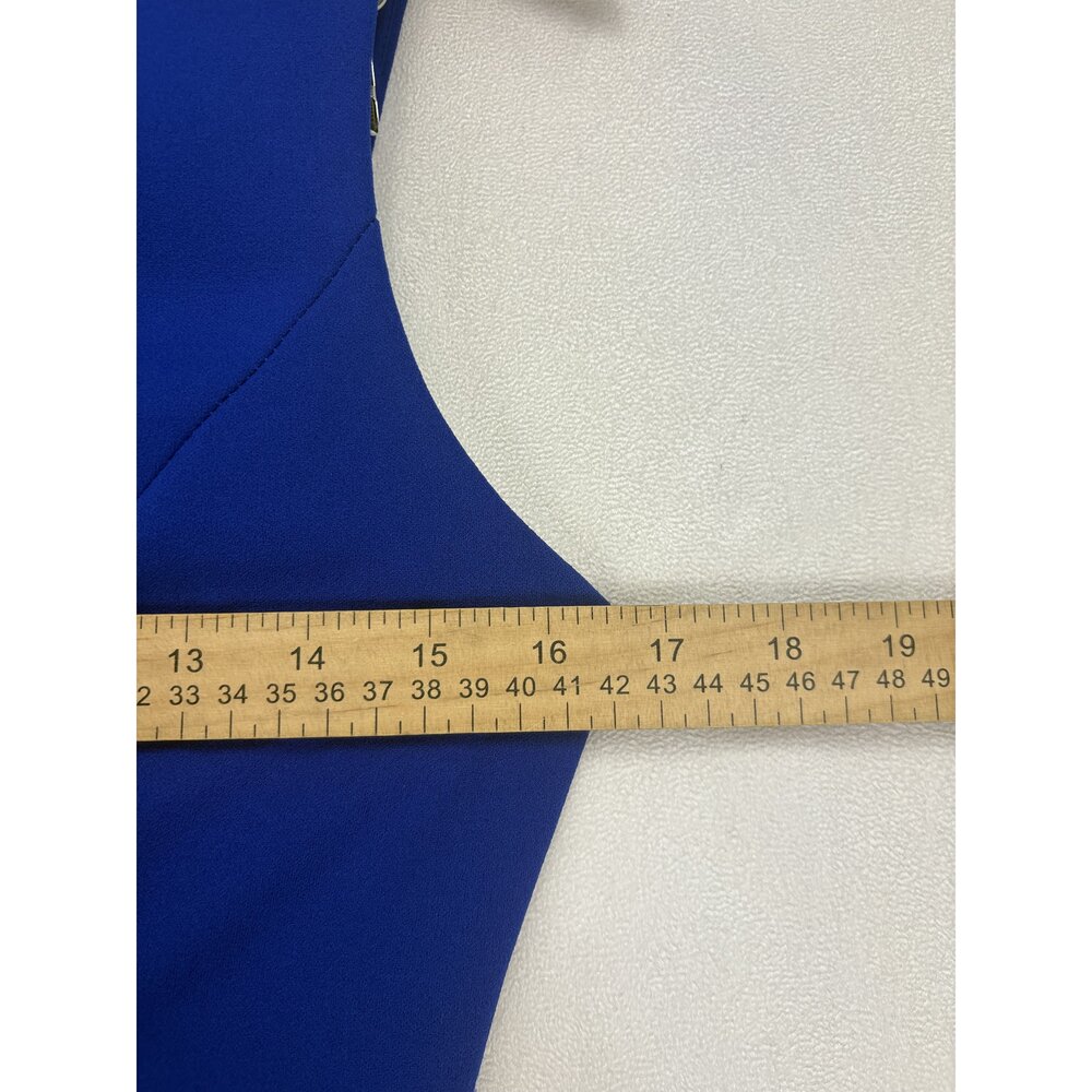 Betsey Johnson Cobalt Blue Sheath Midi Dress Size 6 - Picture 10 of 12